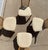 Late 20th Century Set of 4 Postmodern Italian Slatted High-Back Dining Chairs by Pietro Costantini For Sale In San Diego - Image 6 of 18