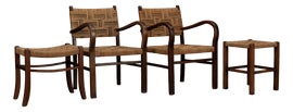 Example of Bauhaus Chair and Ottoman Sets