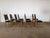 Mid-Century Modern Brutalist Oak Dining Chairs in the style of Henning Kjærnulf, 1960s, Set of 8 For Sale - Image 6 of 11