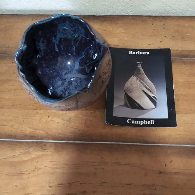 Barbara Campbell Stoneware Artifacts Studio Pottery Sphere – El Rito, Nm For Sale In San Diego - Image 6 of 10