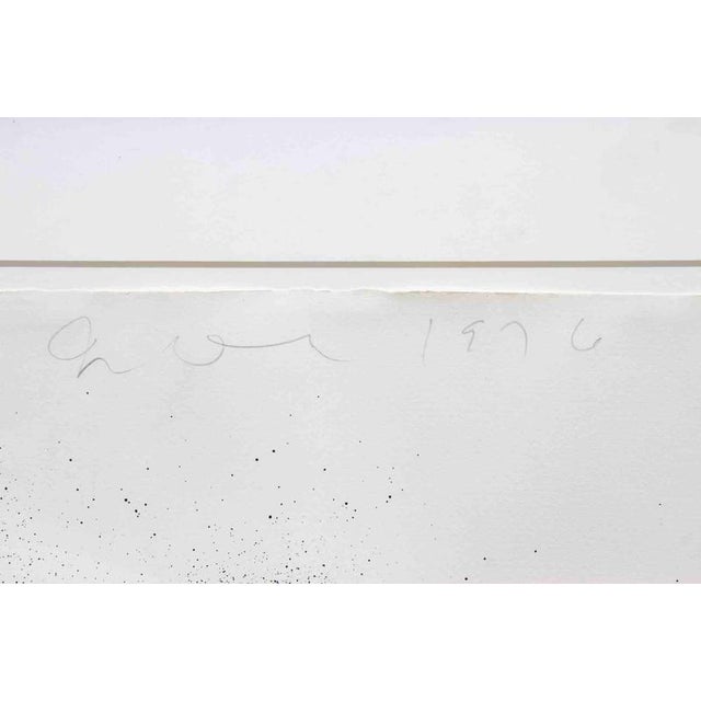 Modern Jim Dine, Jim Dine Ties Lithograph Edition 66/150, 1976, Lithograph, Framed For Sale - Image 3 of 4