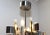 Metal Gaetano Sciolari Brass and Chrome Chandelier For Sale - Image 7 of 13