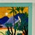 1970s Vintage Tropical Naive Painting With Palm Trees and Monkeys by Sylvia Bucchi For Sale - Image 5 of 9