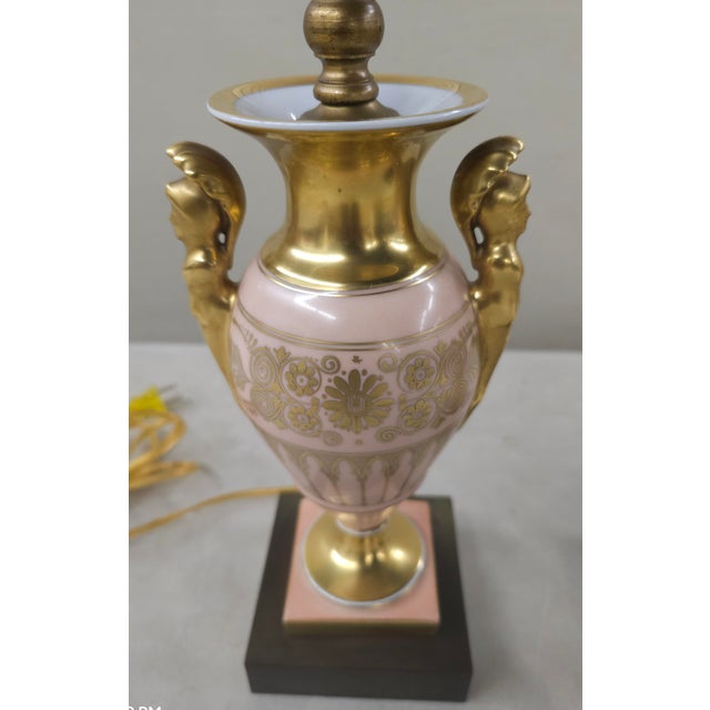Pair of Sevres Types Porcelain Vases Mounted as Lamps For Sale In Washington DC - Image 6 of 8