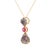 Natural Tahitian Pearl and Ruby 14ct Yellow Gold Pendant - Fei Liu For Sale - Image 6 of 8
