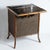 French Antique French Napoleon III Chinoiserie Lacquered Bamboo Work Table For Sale - Image 3 of 17