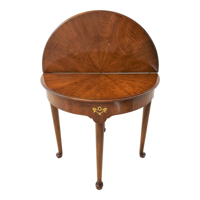 Vintage Henredon Flip Top Side Table Chairish