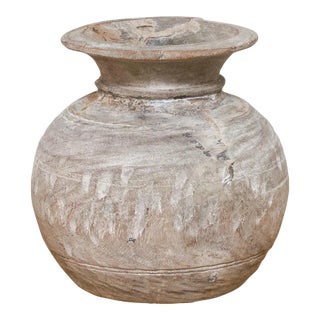 Antique Handmade Water Pot-Diya For Sale