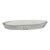 Mid 20th Century Heisey Glass Banded Flute Oval Dish For Sale
