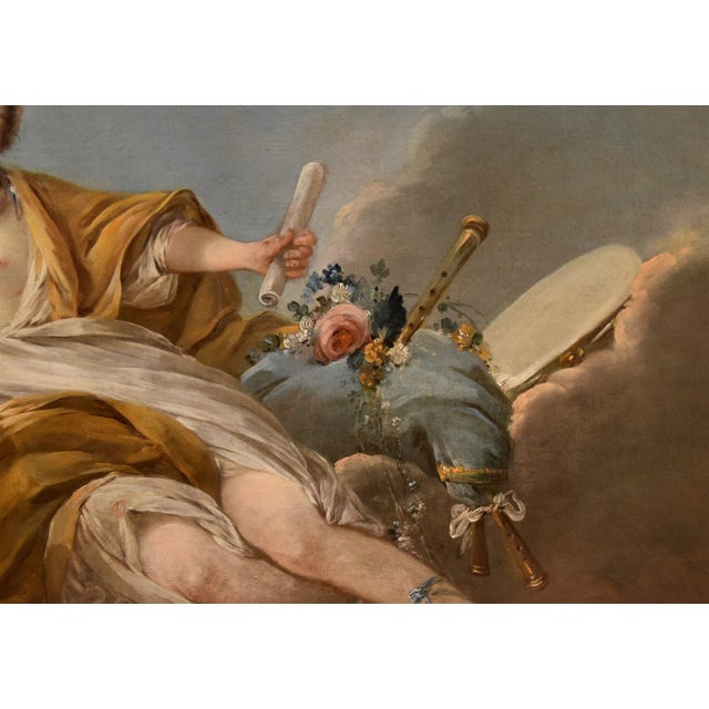Pierre Charles Trémolières, Allegory of Music, 1730, Oil on Canvas For Sale - Image 4 of 14