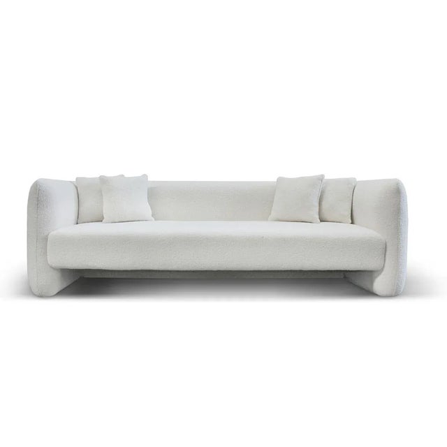 Contemporary Fabric Jacob Sofa from Collector For Sale - Image 3 of 3