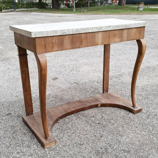 Vintage Wooden Console, 1800s For Sale - Image 3 of 18