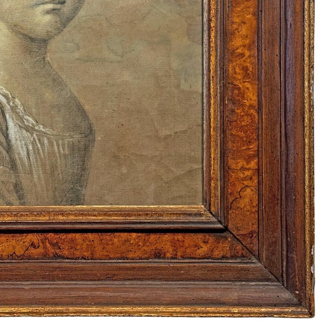 18th Century English Portrait of a Young Girl For Sale - Image 13 of 13
