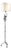 Wrought Iron Floor Lamp For Sale