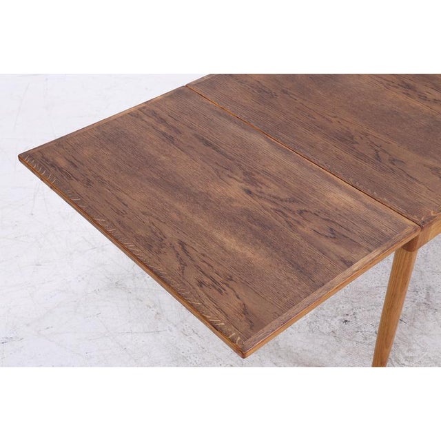 Mid-Century Extendable Dining Table For Sale - Image 10 of 16