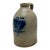 Very Nicely Blue Decotated Small 1 Gallon Size Antique New England American Region Stoneware Jug For Sale