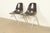 Charles & Ray Eames for Herman Miller DSS Seal Brown Stacking Shell Chairs | Pair For Sale - Image 17 of 17