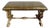 Ostrich Embossed Silvered Benches With Nailhead Trim Detail For Sale