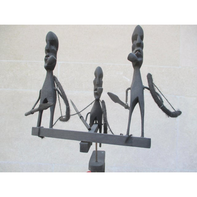 Adriano Jordan De Souza Olinda Pe Brazil Wooden Sculpture For Sale - Image 16 of 16
