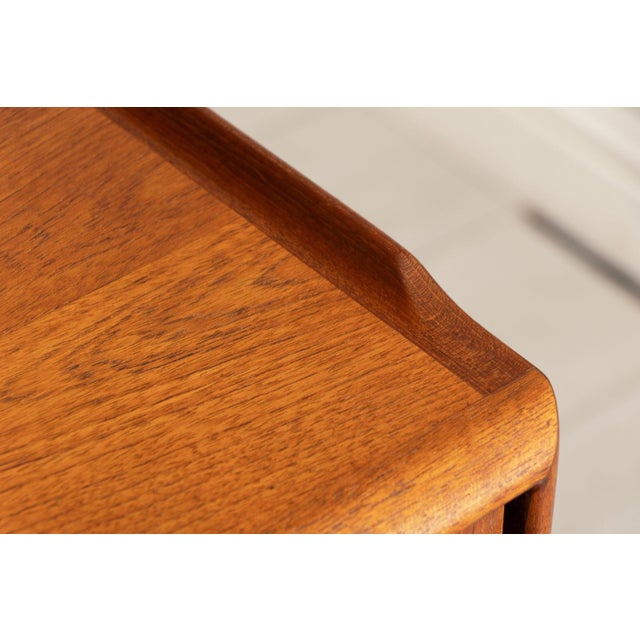 Mid-Century Danish Teak Sideboard by Arne Hovmand Olsen for Mogens Kold, 1960s For Sale - Image 9 of 14
