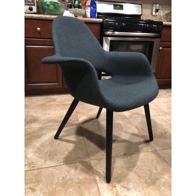 Wood Organic Chair Eero Saarinen Eames by Vitra For Sale - Image 7 of 9