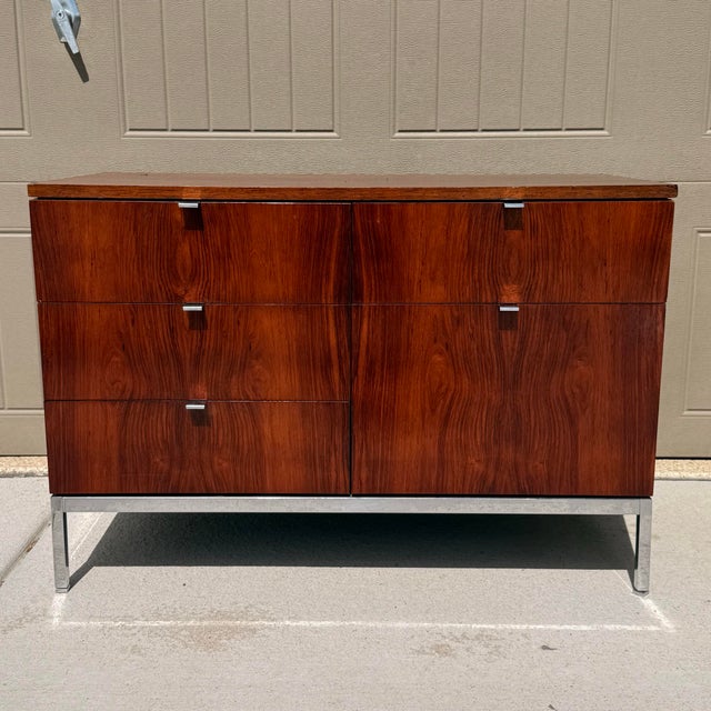 Knoll Rosewood Cabinet For Sale - Image 11 of 11