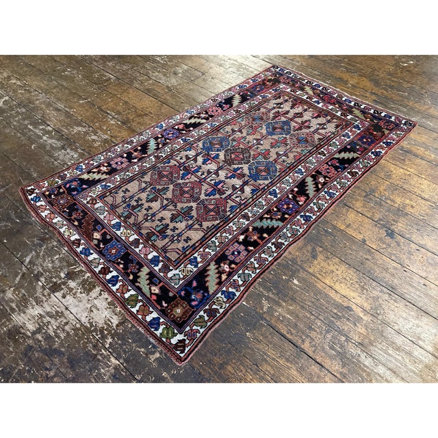 Antique Kurdish Rug, 1890s For Sale - Image 5 of 18