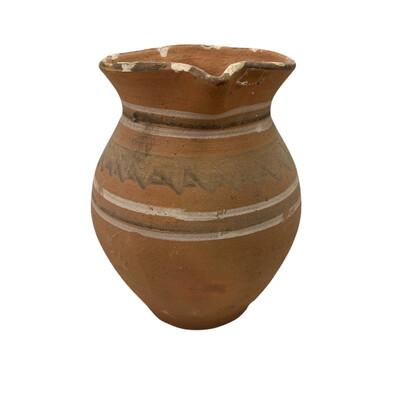 Antique Hungarian Folk Art Pottery For Sale - Image 4 of 5