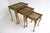 Wood Mid-Century Florentine Hollywood Regency Gilt Wood Nesting Tables, Italy, 1960s, Set of 3 For Sale - Image 7 of 11