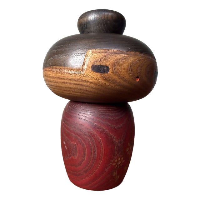 Vintage Sosaku Kokeshi Yamanaka Sanpei, 1970s For Sale