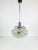 White 1960s Mid-Century Four-Tiered Kalmar Ice Glass Chandelier For Sale - Image 8 of 11