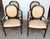 Set of 4 Baker Milling Road Neoclassical Mahogany & Parchment Leather Armchairs For Sale - Image 10 of 17