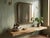 Gray Vintage Wall Mirror in Clear and Smoked Glass, 1970s For Sale - Image 8 of 9