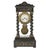 Ebonized Wood Clock with Brass Inlays, 19th Century For Sale - Image 4 of 4