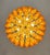 Vintage Murano Glass Chandelier with 111 Amber Poliedri, 1990s For Sale - Image 18 of 18