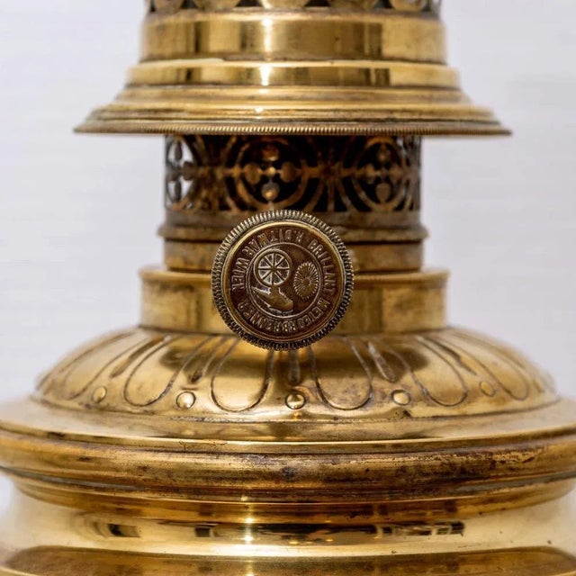 Napoleon III Bronze Oil Lamp, 1800s Chairish