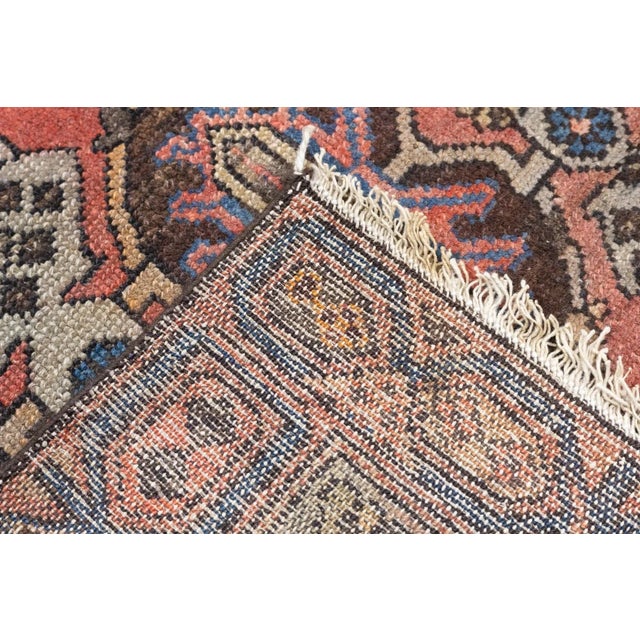 Red Antique Malayer Rug 3'2'' x 6'3'' For Sale - Image 8 of 9