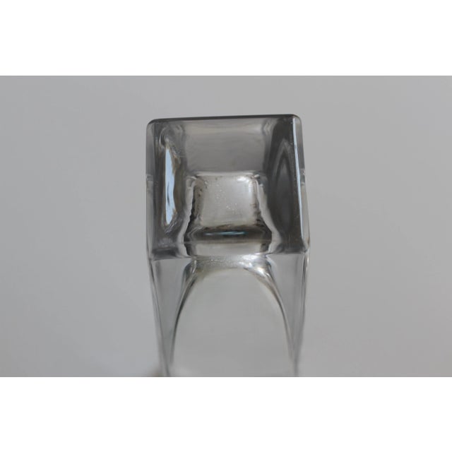 Mid-Century French Crystal Vase from Bayel For Sale - Image 12 of 15