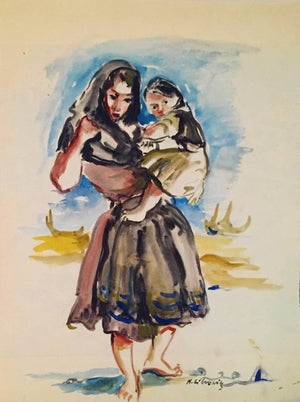 Katherine Librowicz, Mother & Child