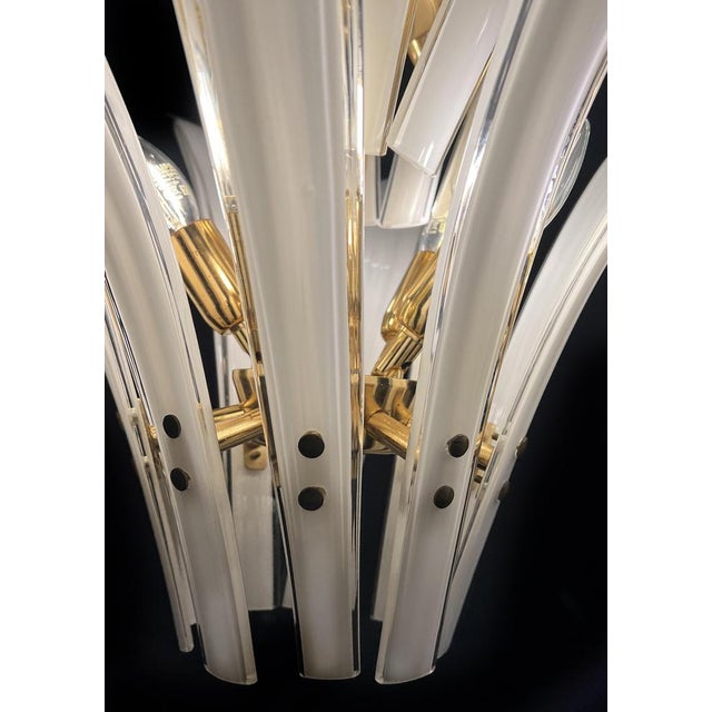 Vintage Chandelier by Vistosi Palms, 1970 For Sale - Image 15 of 16