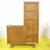 Vintage Wooden Wardrobe with Side Drawer and Slanted Legs For Sale - Image 9 of 10