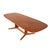 Wood 1980s Rasmus Danish Modern Teak Extension Dining Table 2 Leaves Denmark MCM 98.5" For Sale - Image 7 of 18