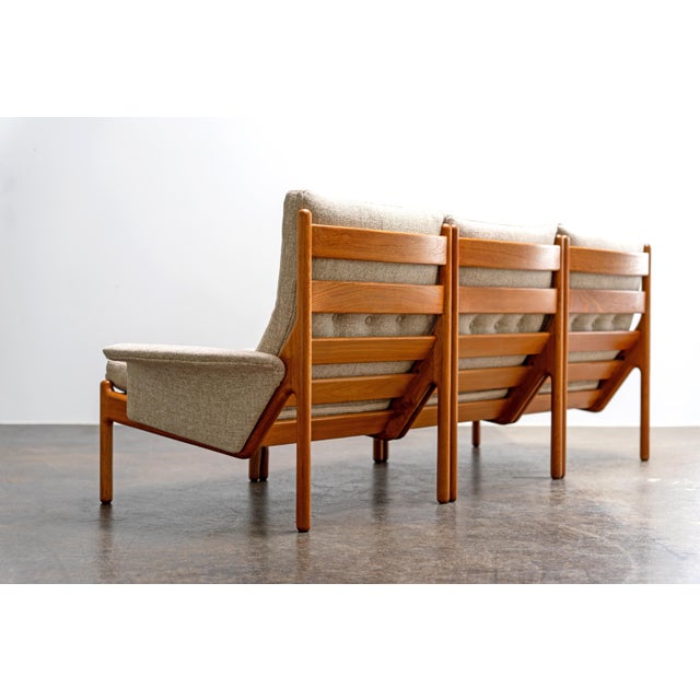 Venus Sofa in Teak by Illum Wikkelsø for C F Christensen Silkeborg, 1972 For Sale - Image 12 of 16