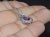 Pink GIA Certified Natural 2.35CTS VS F Diamond Pink Sapphire 18K Solid Gold Platinum Chain Necklace For Sale - Image 8 of 10