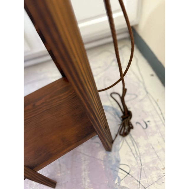 Vintage Crank Telephone, & Stand For Sale - Image 11 of 11