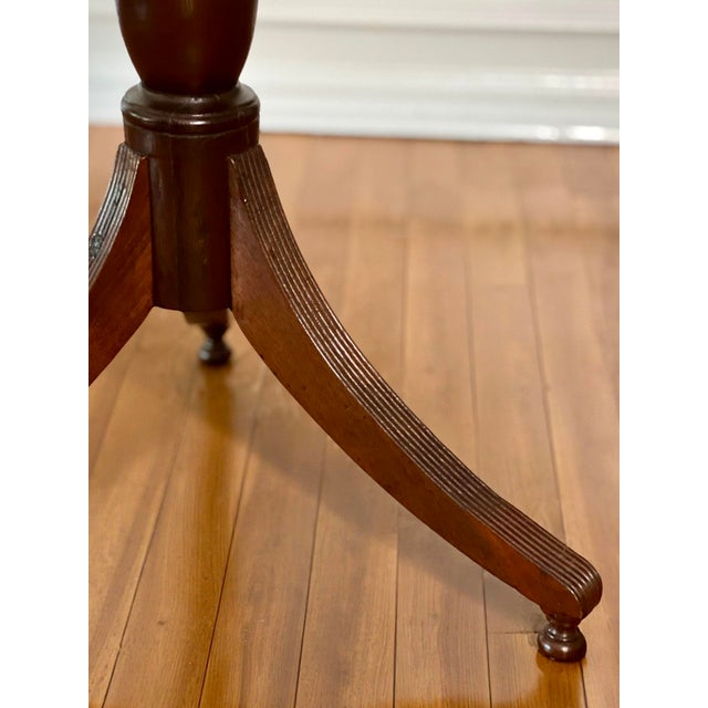 19th Century English Regency Mahogany Tilt-Top Table For Sale - Image 11 of 14