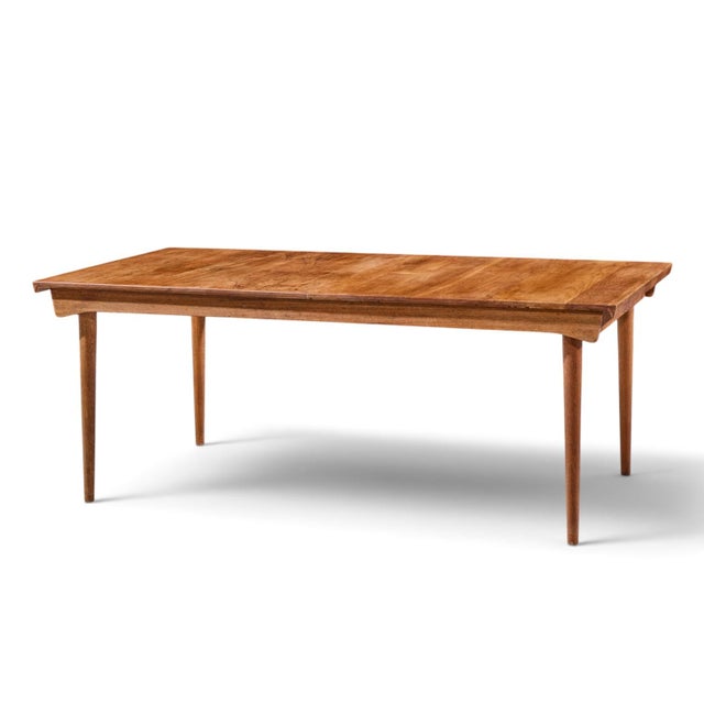 Brown Finn Juhl for France & Søn Fd510 Expanding Teak Dining Table With 2 Leaves For Sale - Image 8 of 14