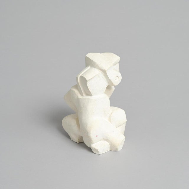 Abstract Plaster Sculpture by Jan Keustermans For Sale - Image 15 of 18
