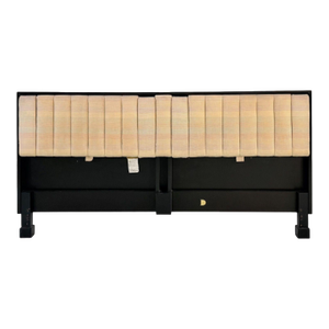 Edward Wormley for Dunbar Mahogany King Headboard W/Arm Rests, 1950
