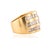 14k Ring with 53 baguette cut diamonds weighing 3.05 carats. 11.77g Size 6.5 (Sizable)